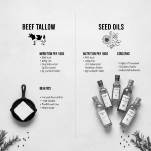 T's Tallow vs harmful seed oils