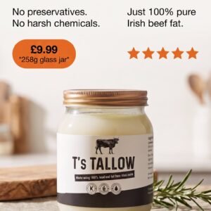 Pure Irish Beef Tallow for Cooking 258g - Image 7