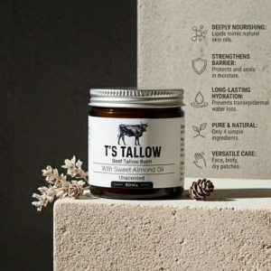 Facts and benefits about T's Tallow Unscented balm