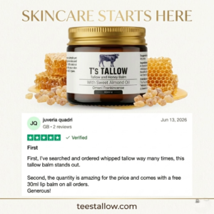 New Irish Beef Tallow and Raw Honey Balm with Omani Frankincense - Image 7
