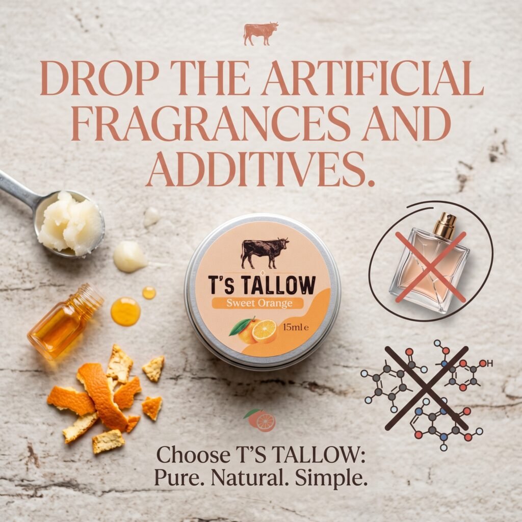 New Irish Beef Tallow and Raw Honey Balm with Omani Frankincense