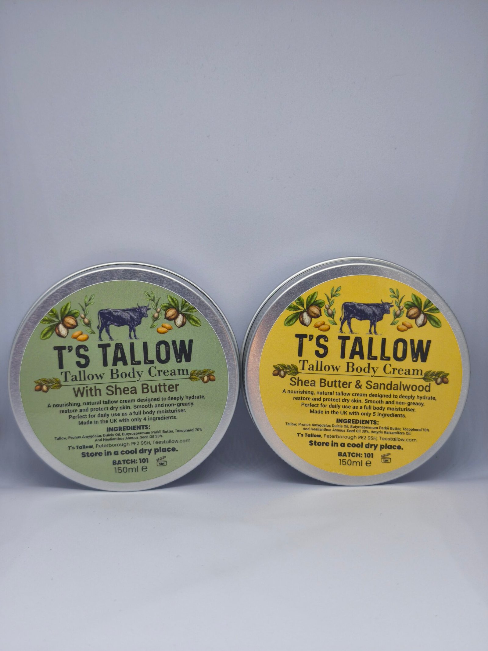 Tallow Body Cream with Organic African Shea Butter - Image 4
